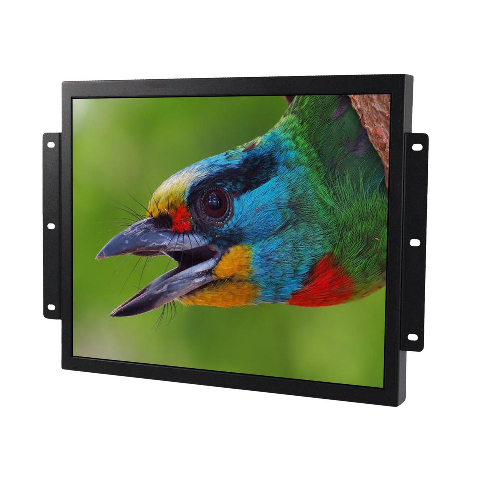 VSDISPLAY 17-inch monitor front view with outdoor brightness for daytime visibility