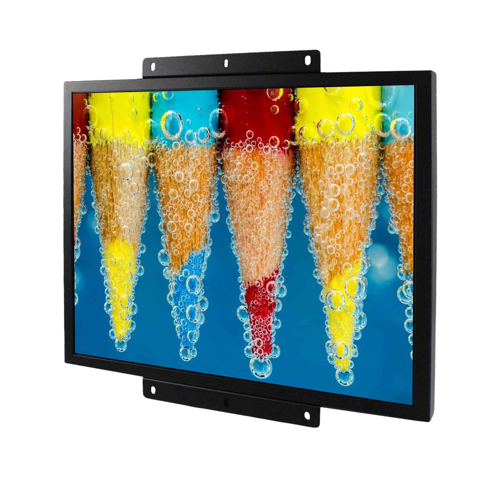 VSDISPLAY 19-inch front view with bright display for gaming and data visuals