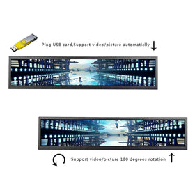 VSDISPLAY USB interface shows plug-and-play video input for signage.
