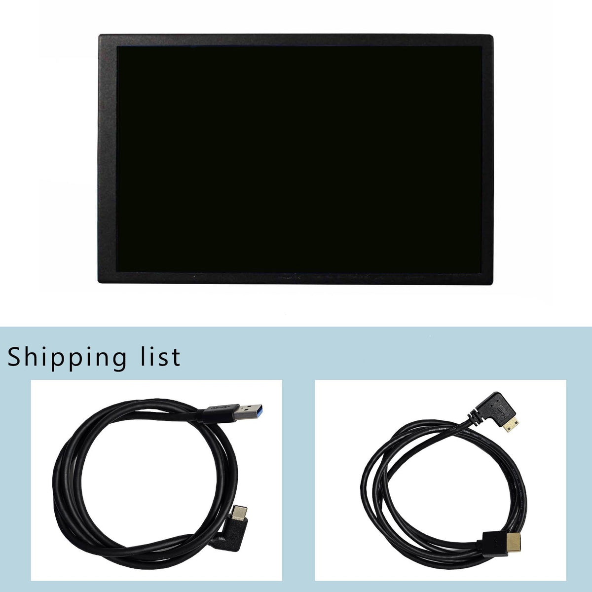 VSDISPLAY 8inch mini LCD monitor for DIY project setup