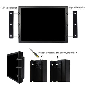 VSDISPLAY capacitive 10-point touch panel supports precise multi-touch control.
