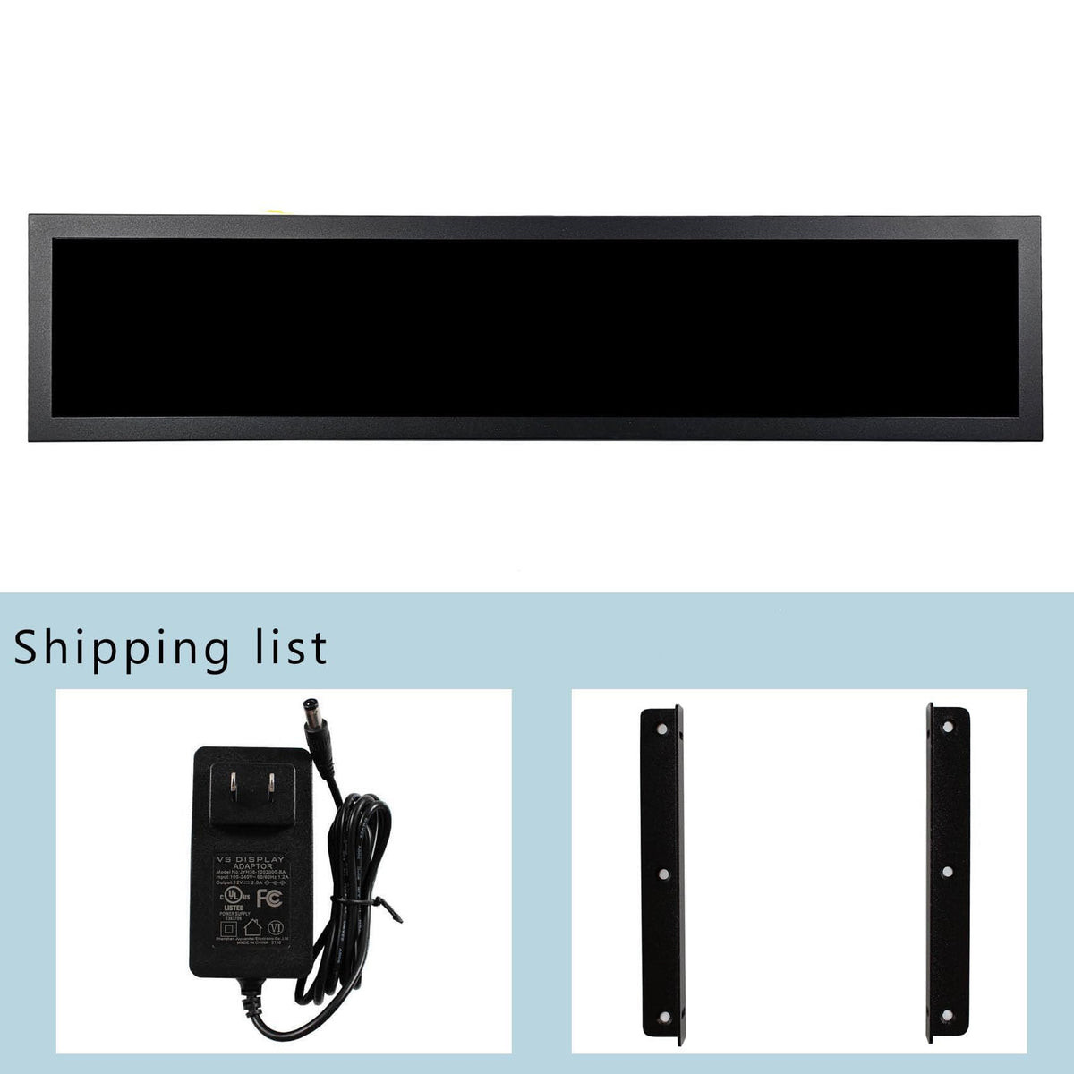 VSDISPLAY suitable for digital signage and store advertising displays.