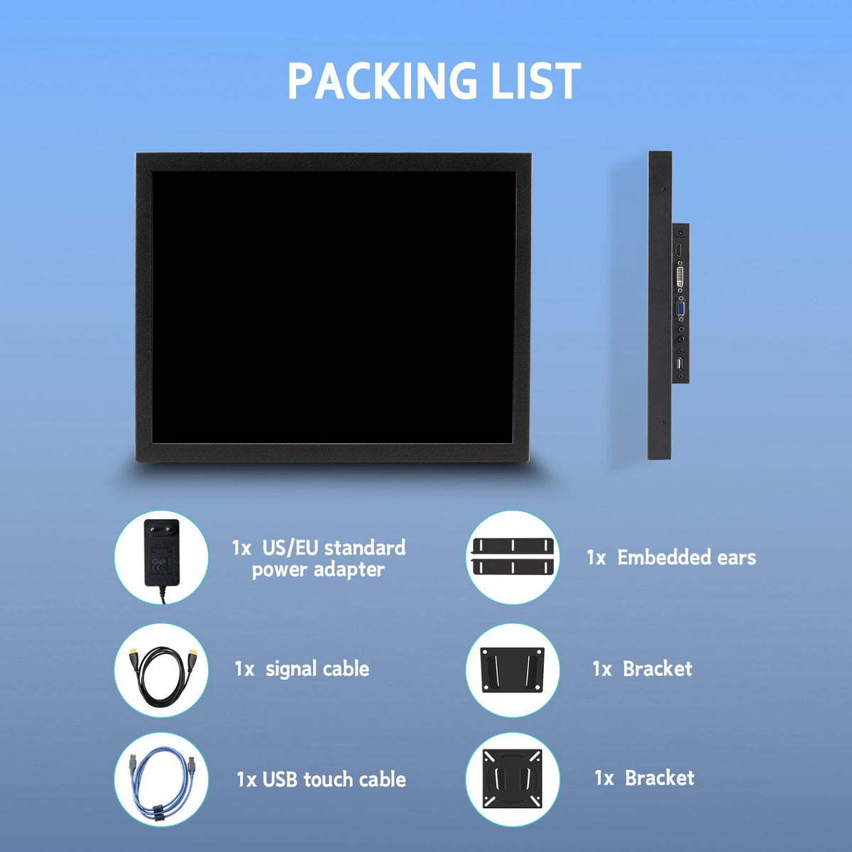 VSDISPLAY ready plug and play setup with multiple installation options