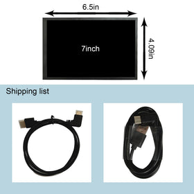 VSDISPLAY packaging with included cables and accessories for quick setup