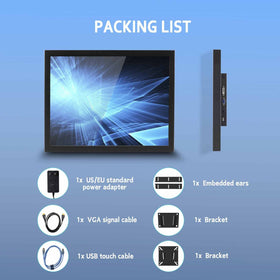 VSDISPLAY bracket installation shows multiple mounting methods for flexible deployment