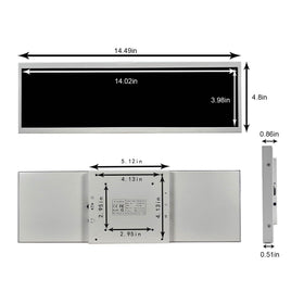 VSDISPLAY USB-C input and power for a tidy, cable-free setup.