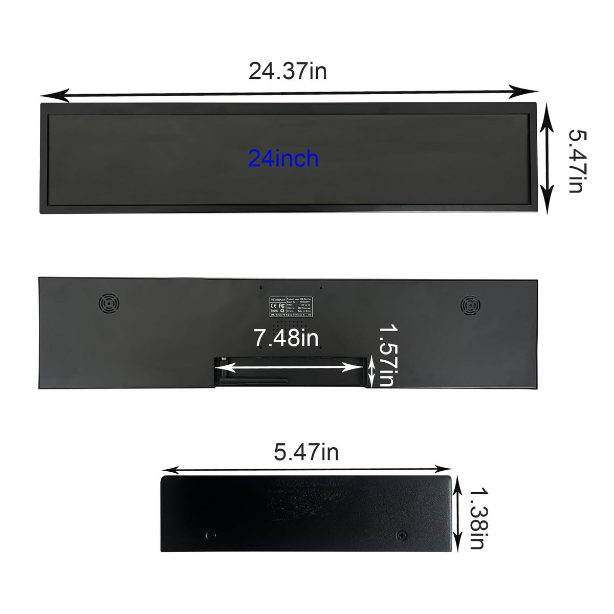 VSDISPLAY USB and SD input enabling auto copy and autoplay workflows.
