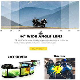 VSYSTO rear camera waterproof design for exposed mounting.