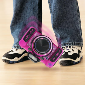 VTech KidiZoom Duo FX pink selfie cam for fun portrait shots.