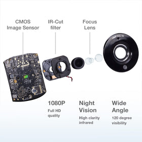 VTech RM7764-2HD two-way talk enabling whispering from another room.