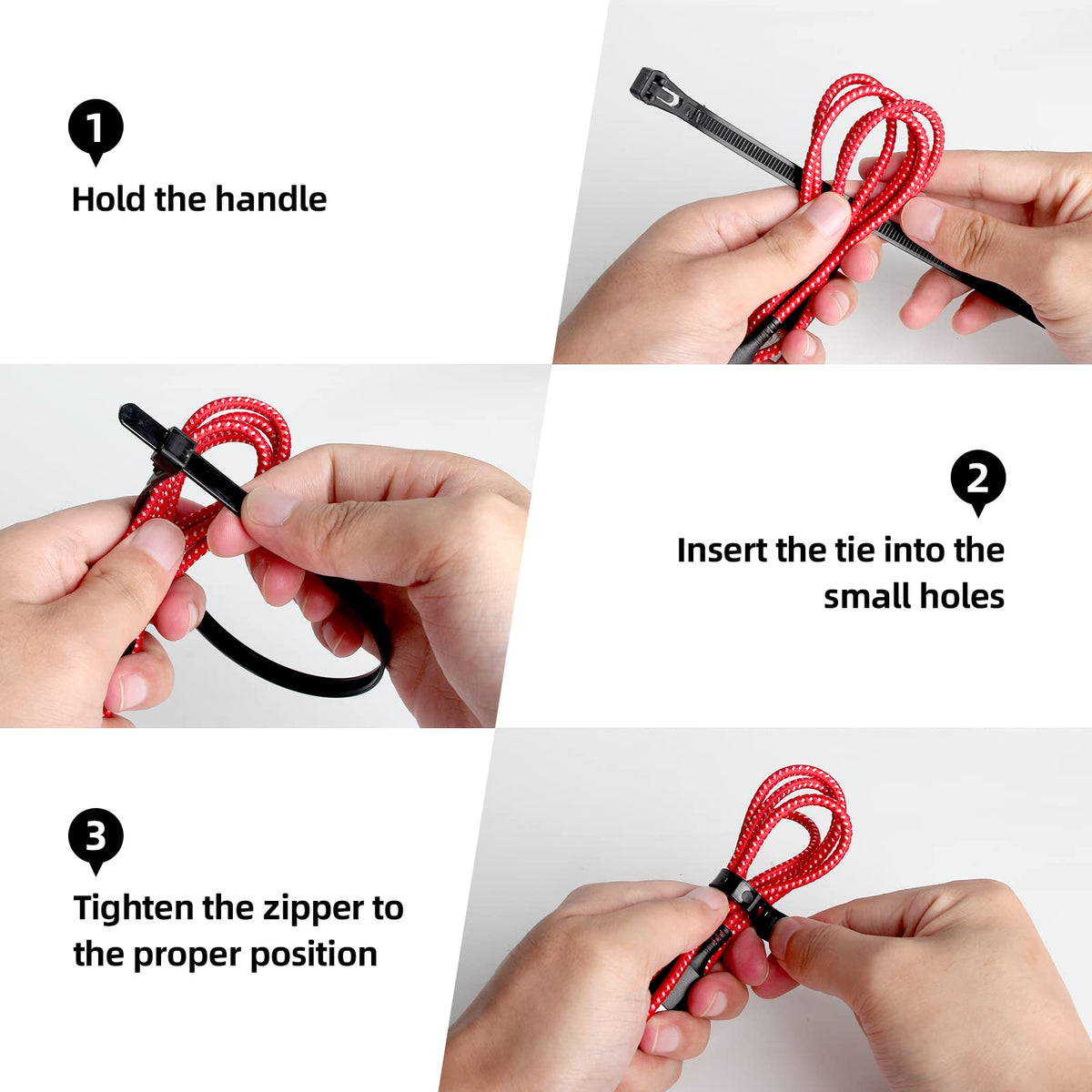 VTECHOLOGY office and home cable management to tidy cords