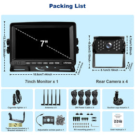 VTimes quad-view layout shows four cameras simultaneously