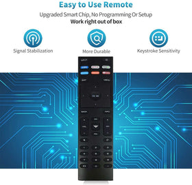 Six app keys on Vtinvan remote for quick app access
