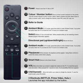 VTinvan Samsung remote pack durable build, designed for daily life.