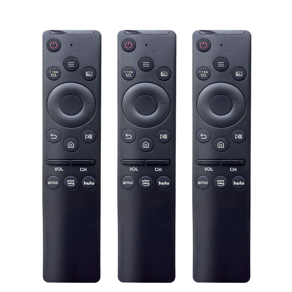 VTinvan Samsung remote pack front view, three remotes for convenient multi-TV control.
