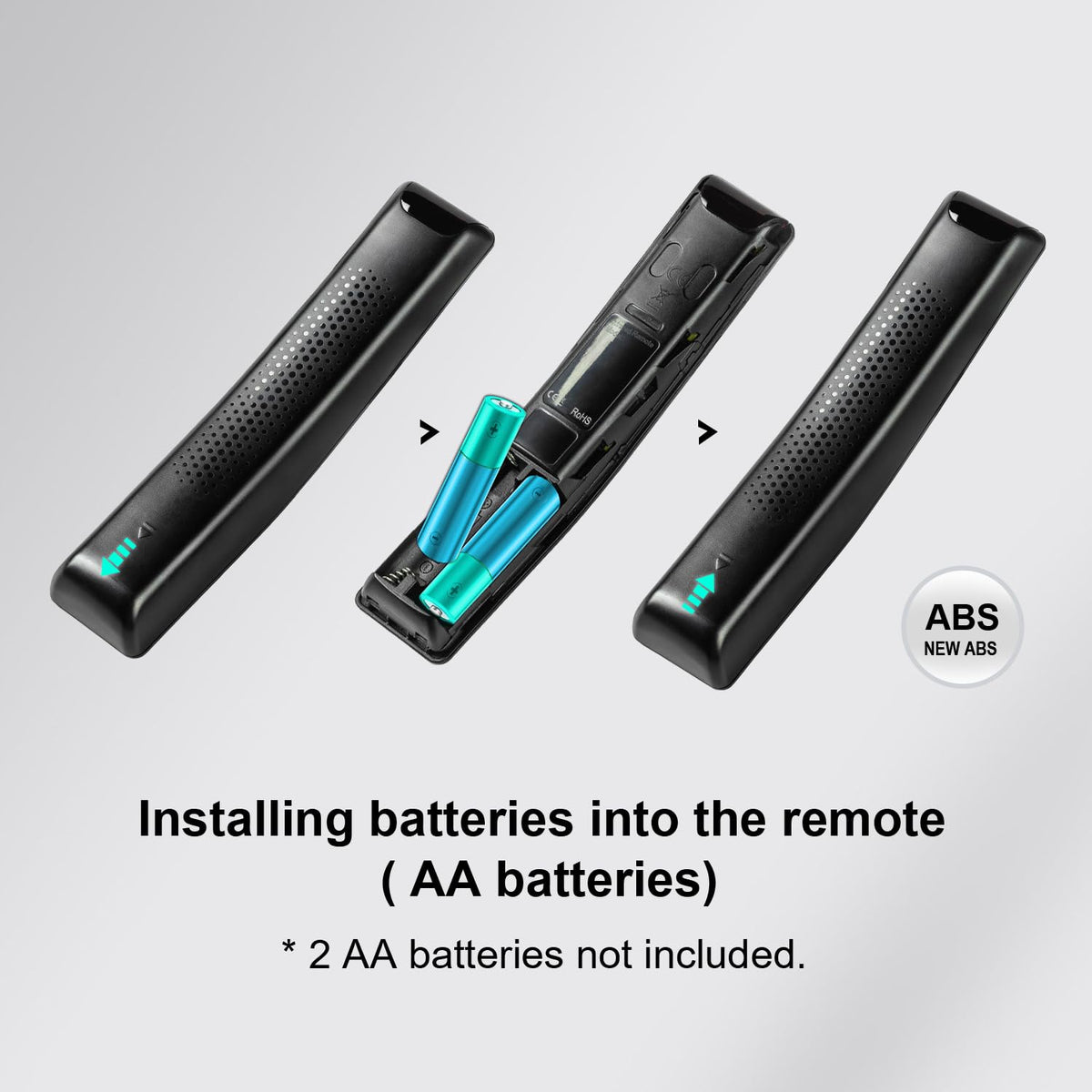VTinvan Samsung remote pack plug-and-play, no setup required for instant use.