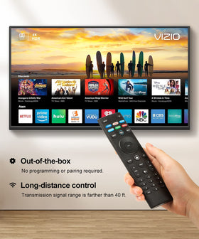 vtinvan XRT140 remote keypad closeup highlights easy-to-press buttons.