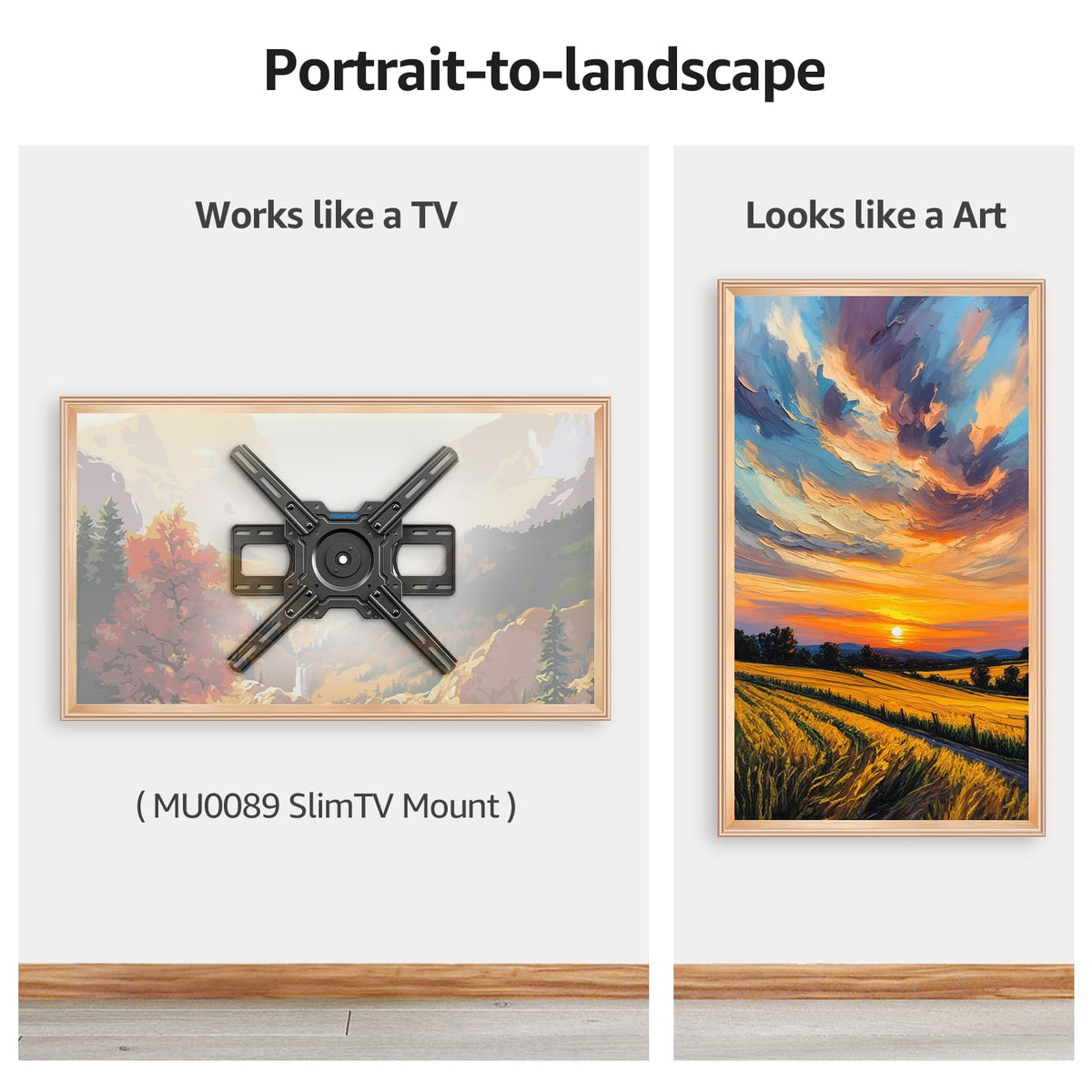 VueFrame Art Mode integration supports harmonious display when idle.