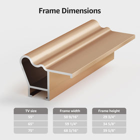 VueFrame interchangeable styles let you refresh mood with a bezel swap.
