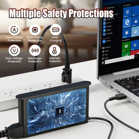 VUOHOEG durable AC power cord included for long sessions.