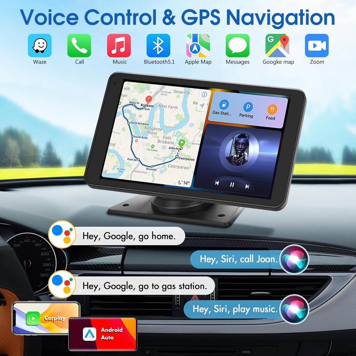 VUKARUAL HD backup camera close-up improving rear visibility