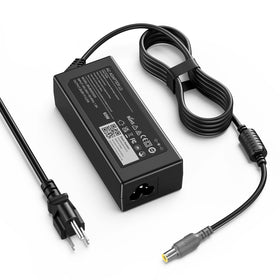 VUOHOEG 65W adapter front view for Lenovo ThinkPad compatibility and compact design