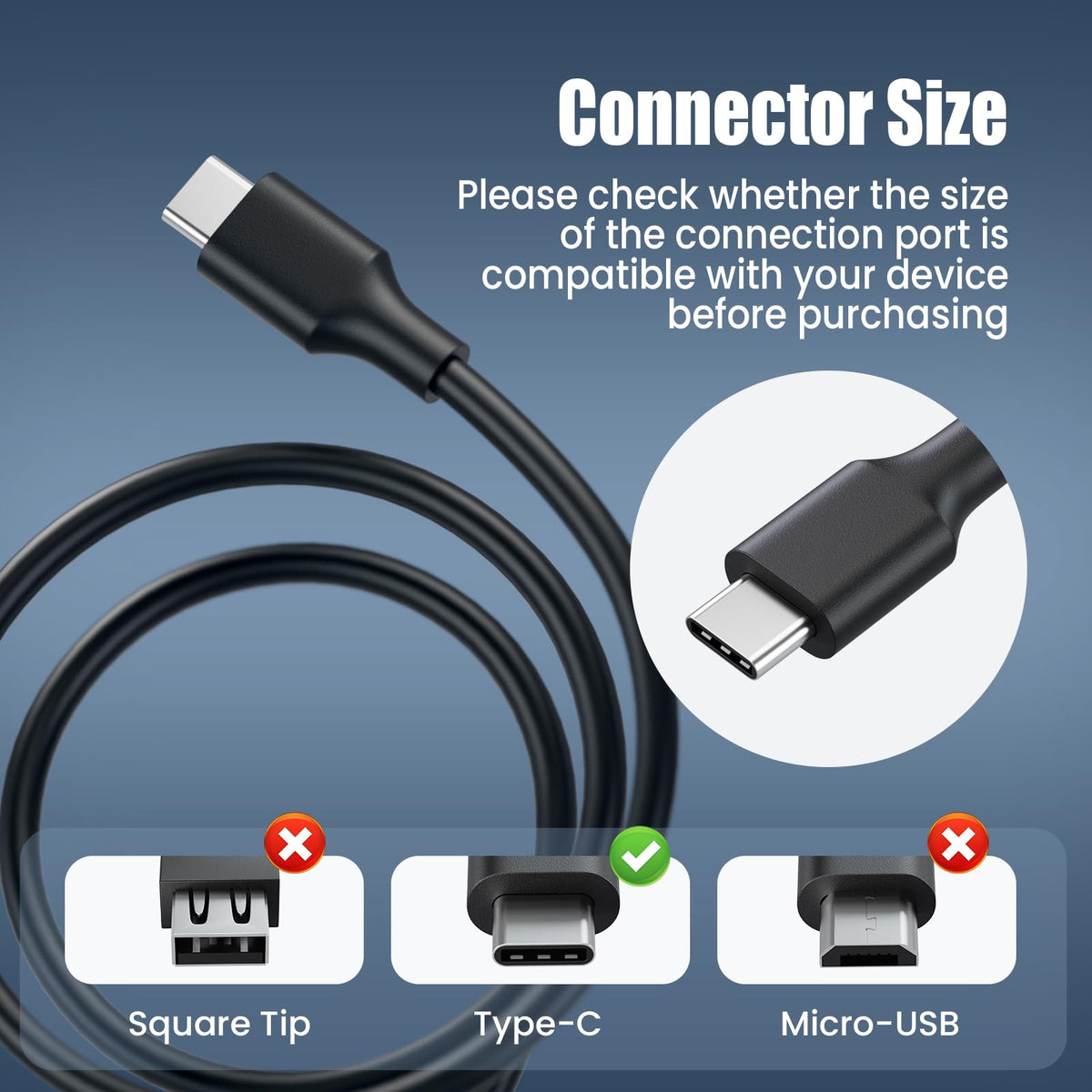 VUOHOEG 90W USB-C PD charger powering ASUS ZenBook at a desk.