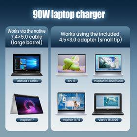 VUOHOEG Dell adapter compatible with OptiPlex, Latitude, and Inspiron laptops