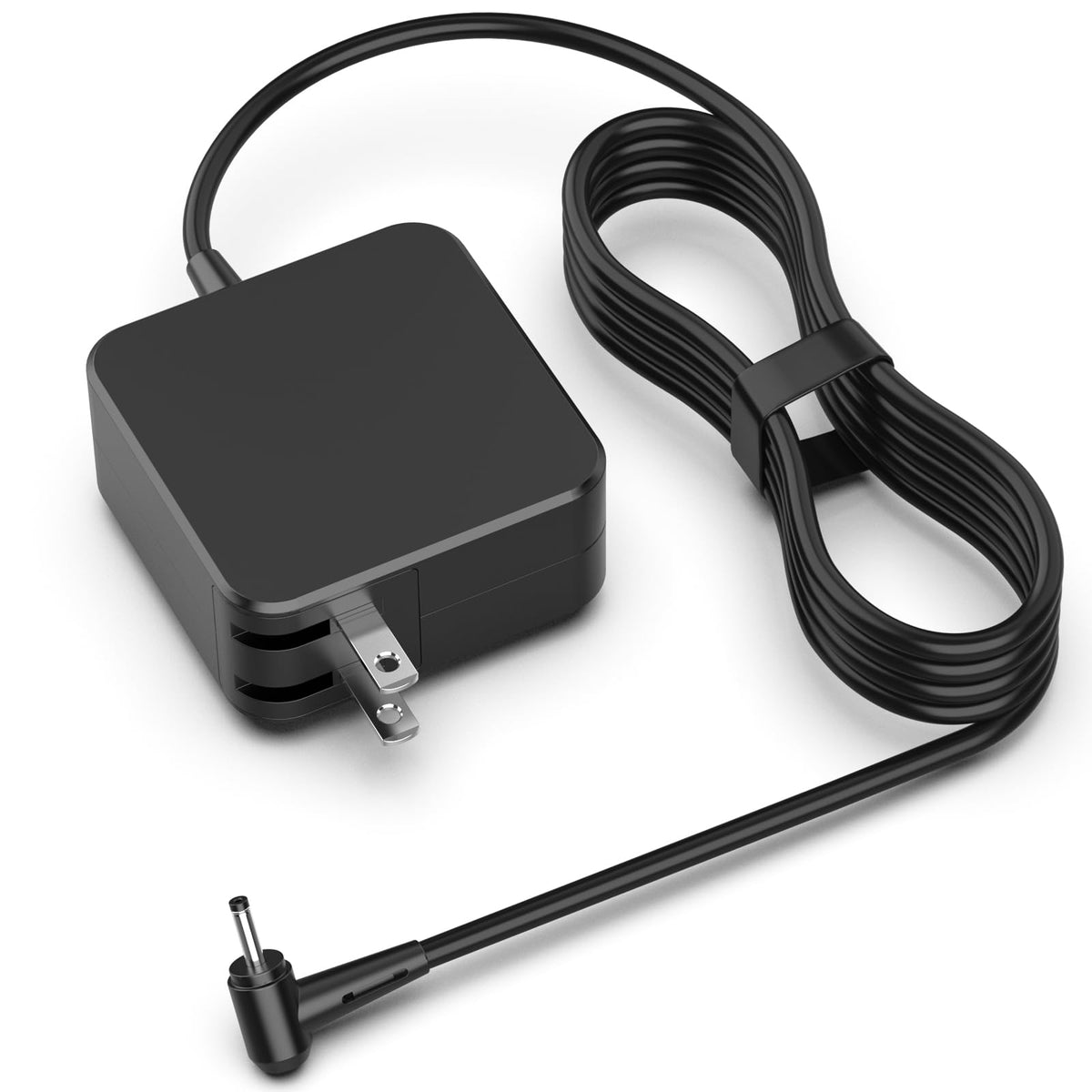 VUOHOEG adapter front view showing compact design and portability benefit
