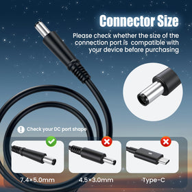 VUOHOEG adapter for HP DC7800 series delivers reliable power.