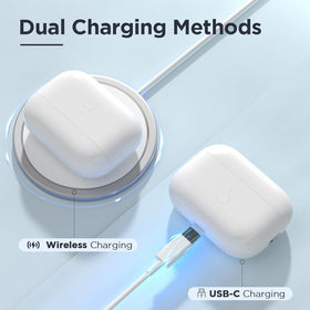VUPVUP AirPods Pro charging case interior contacts cleaned for optimal connection.