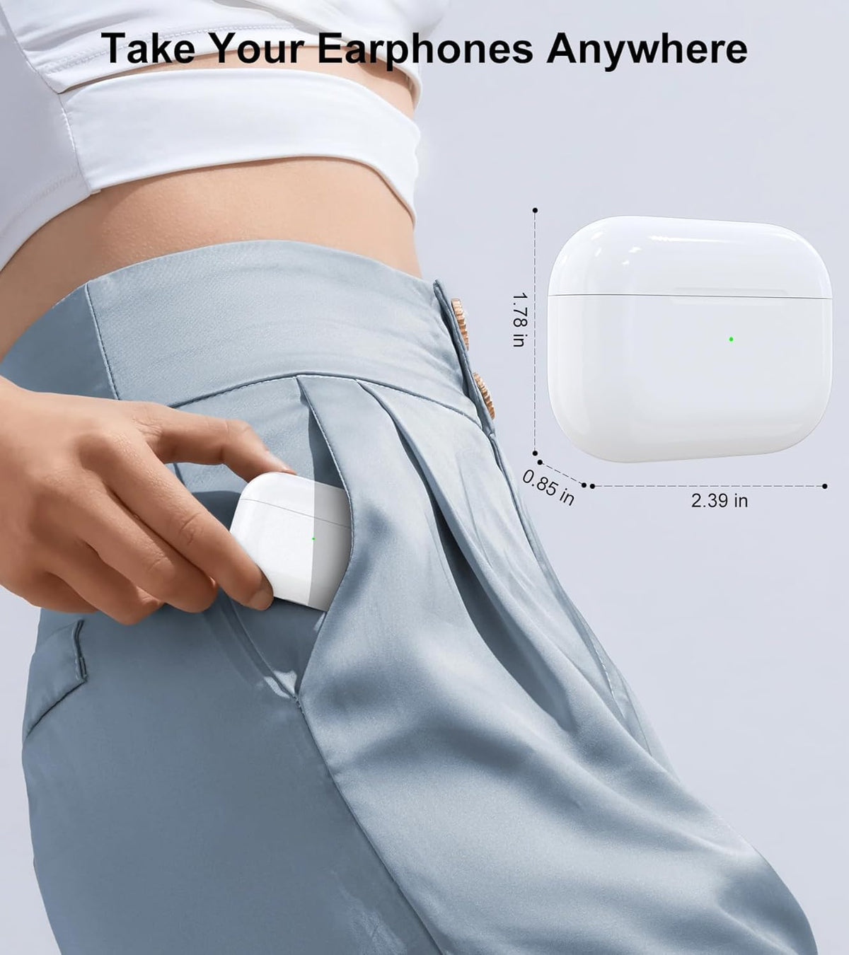 VUPVUP AirPods Pro charging case protective shell keeps case durable.