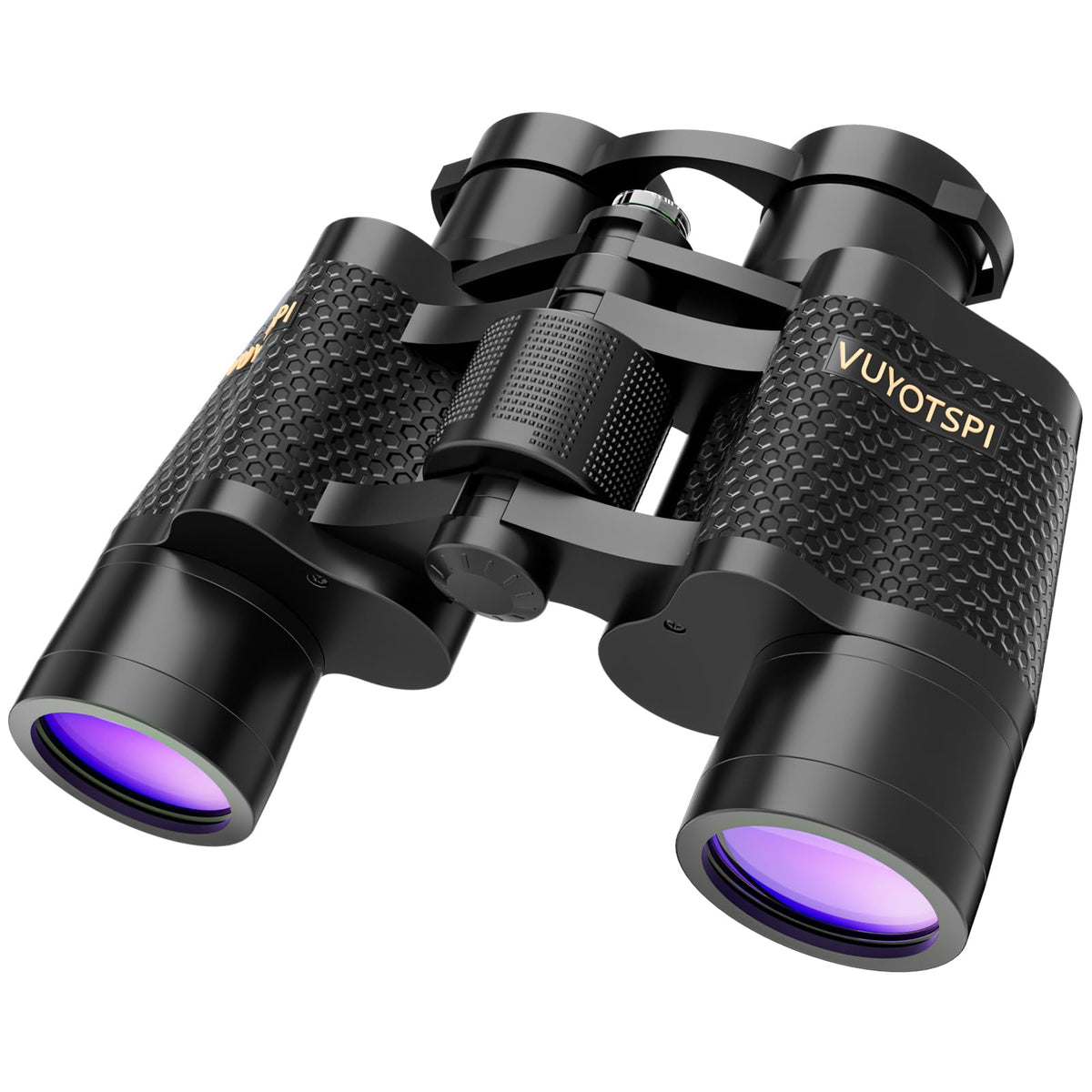 VUYOTSPI 25x40 binoculars with compass for navigation during outdoor activities like birding and hiking.