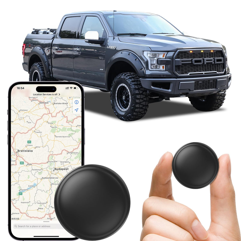 VVyL GPS Tracker with hidden magnetic mount for discreet location tracking.