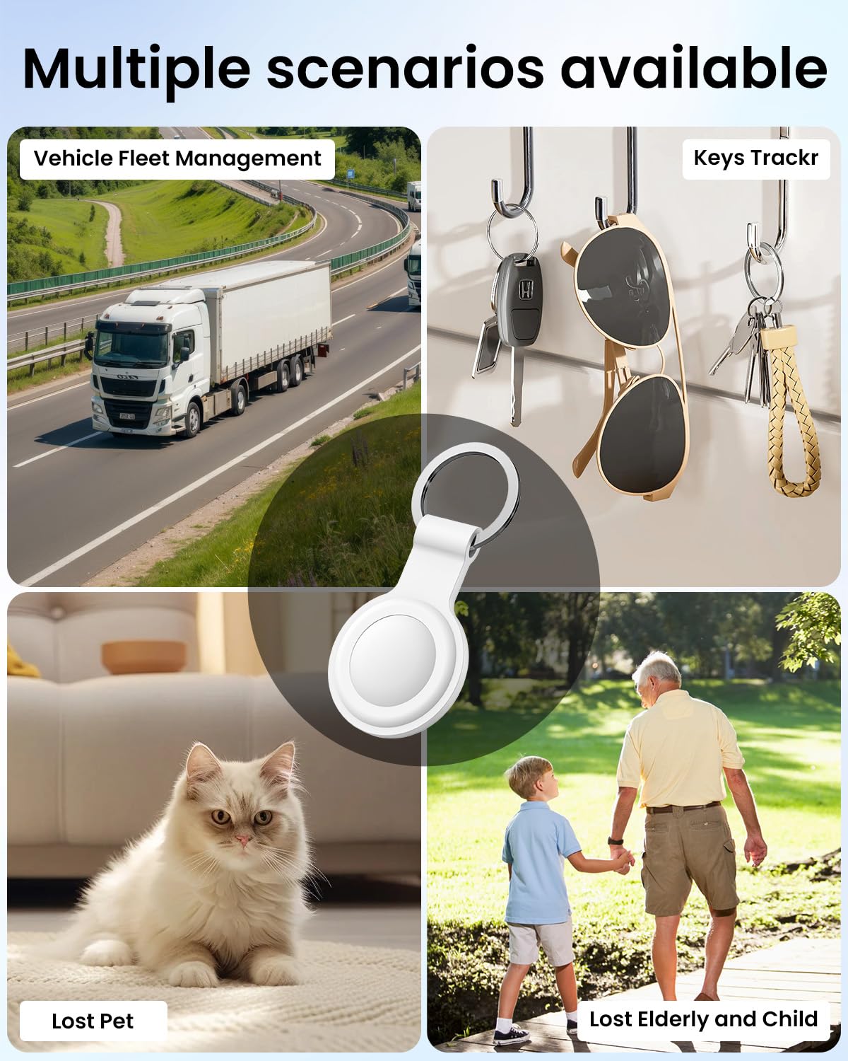 VVyL GPS Tracker real-time location updates via SeekTag app