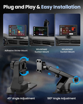 VyKure power and AUX connections displayed for simple plug-and-play setup
