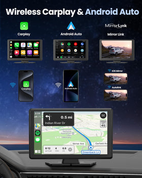 VyKure in car lifestyle shot showing hands-free control and safer driving