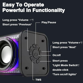 Included Type C charging cable powers the V8 quickly