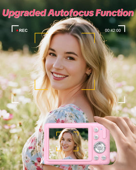 W & O LCD showing photo playback to review pictures immediately and share easily