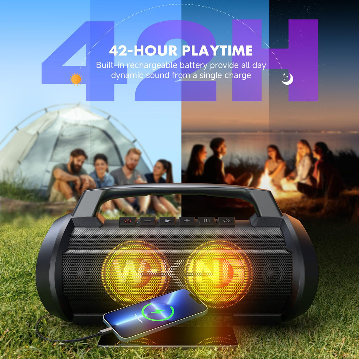 W-KING D10 Hi-Fi DSP balances frequencies to minimize distortion at higher volumes