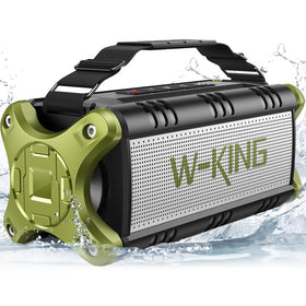 W-KING D8 front panel with controls for quick outdoor setup and playback