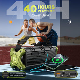 W-KING D8 IPX6 rugged shell withstands splashes and light rain