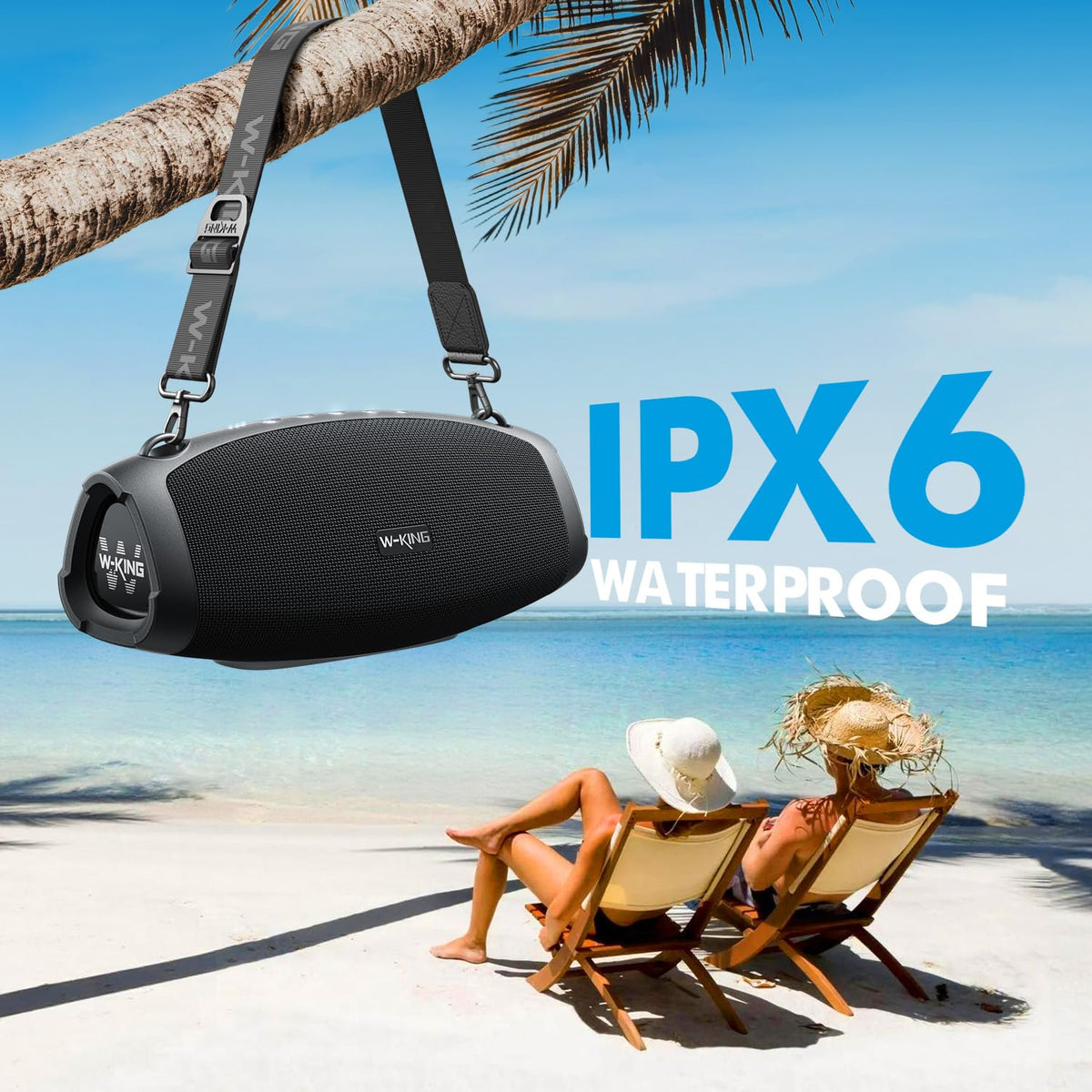 W-KING X10 Bluetooth 5.0 range up to 100 feet