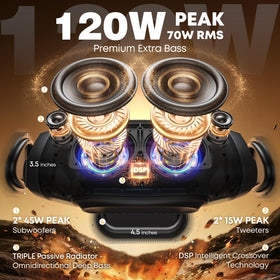 W-KING X10 omnidirectional stereo for immersive listening