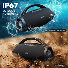 W-KING X20 twin tweeters deliver crisp treble and detail.