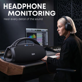 W-KING X20 wireless stereo pairing expands to wider, immersive sound.