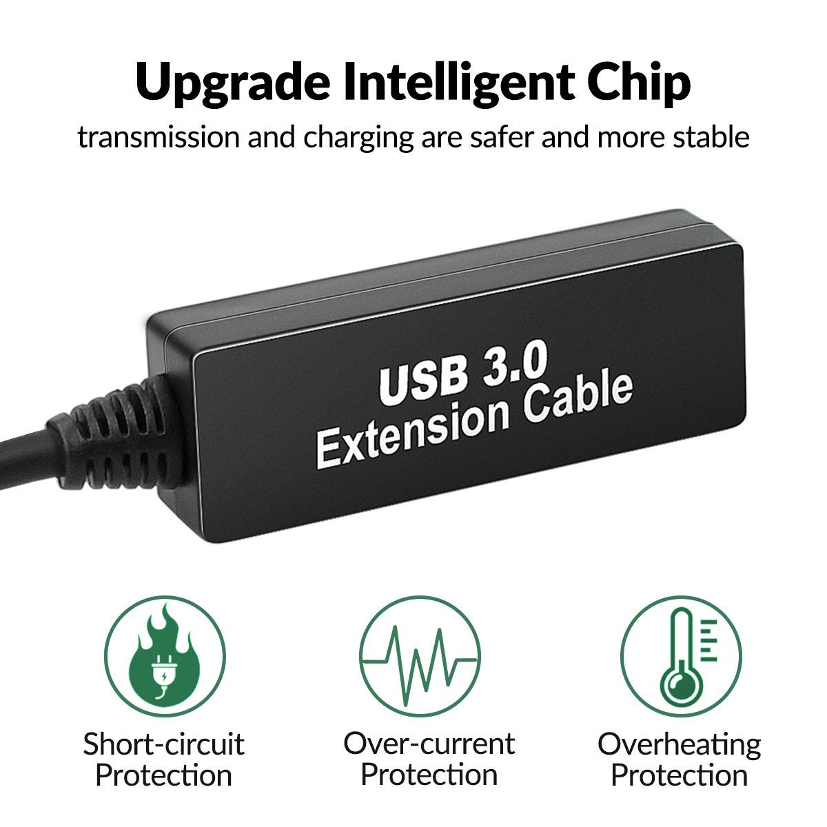 W WDX MAST DYNAPOINT inline signal booster close-up highlighting stable amplified USB performance