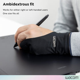 Wacom Drawing Glove uses 90% recycled materials for eco-friendly creativity.