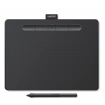 Wacom Intuos CTL6100WLK0 Bluetooth tablet ideal for beginner-friendly digital drawing.