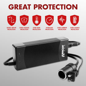 Wagan EL9904 compatible with many 12V appliances and accessories.